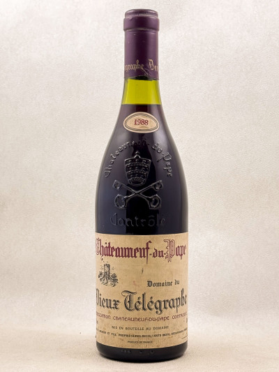 Vieux Télégraphe - Châteauneuf du Pape 1988