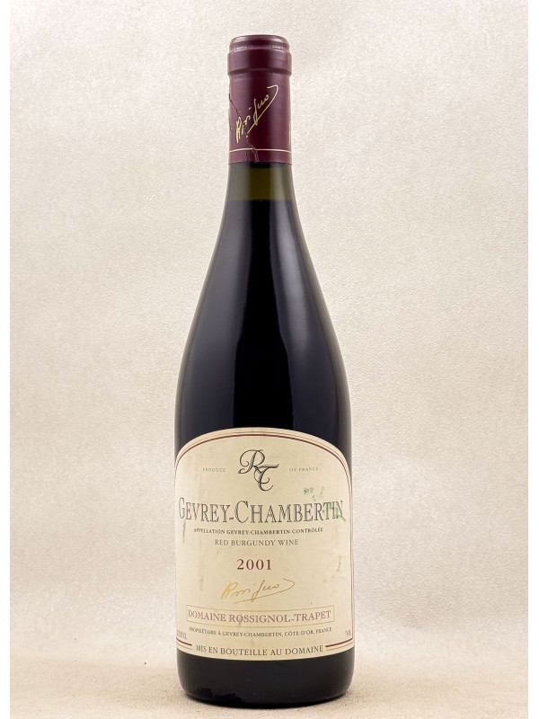 Rossignol-Trapet - Gevrey Chambertin 2001
