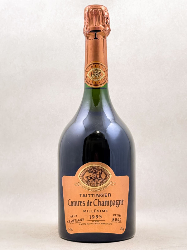 Taittinger - Champagne "Comtes de Champagne" Rosé 1995
