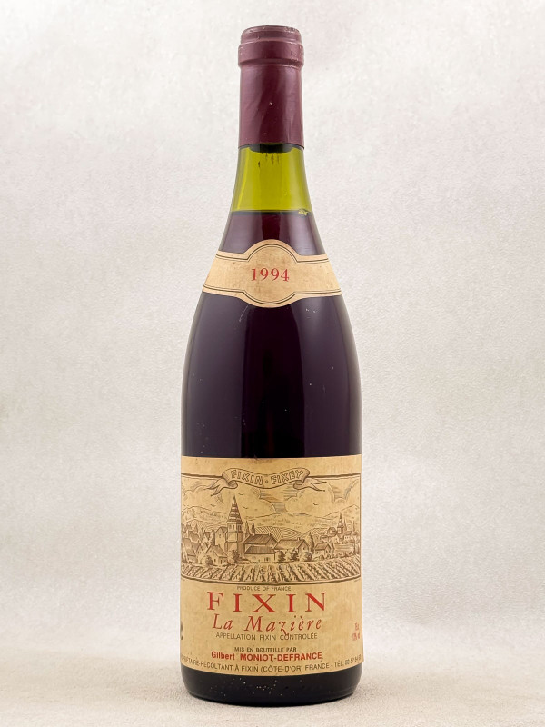 Moniot Defrance - Fixin "La Mazière" 1994