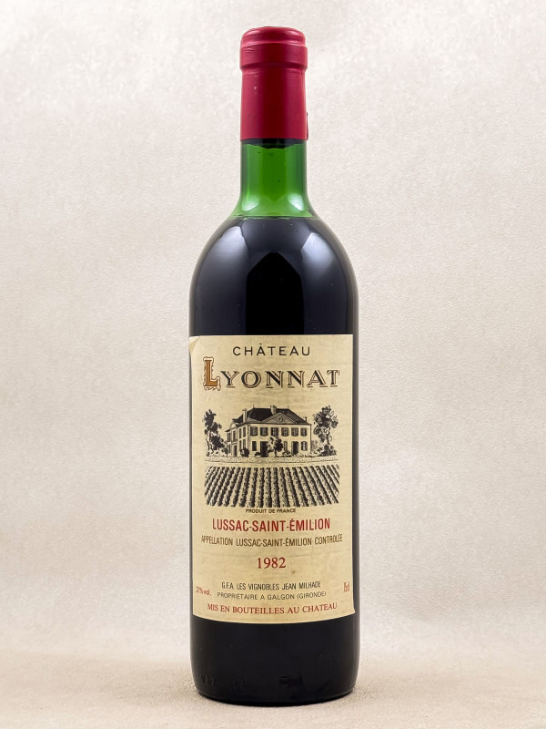 Lyonnat - Lussac Saint Emilion 1982
