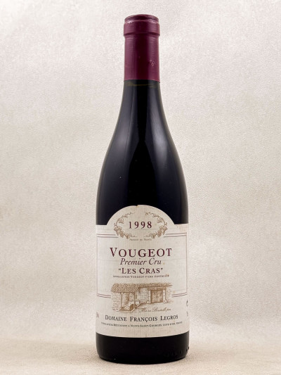 Legros - Vougeot 1er cru "Les Cras" 1998