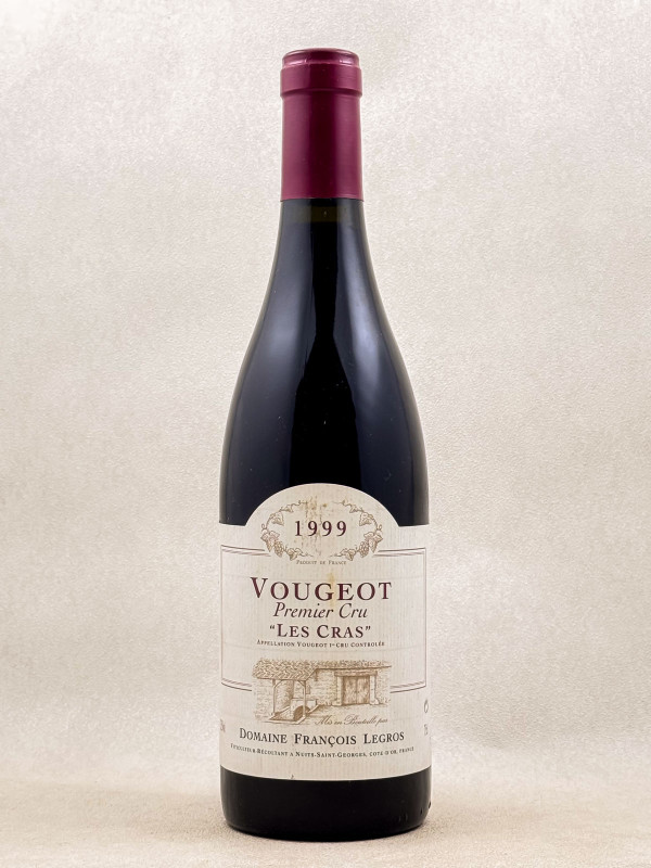 Legros - Vougeot 1er cru "Les Cras" 1999