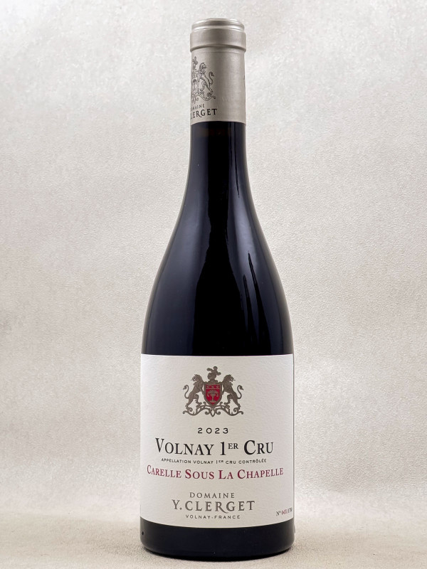 Yvon Clerget - Volnay 1er Cru "Carelle sous la Chapelle" 2023