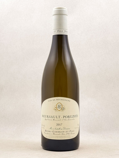 Henri Germain - Meursault 1er cru "Poruzots" 2017