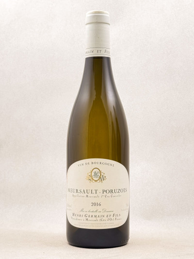 Henri Germain - Meursault 1er cru "Poruzots" 2016
