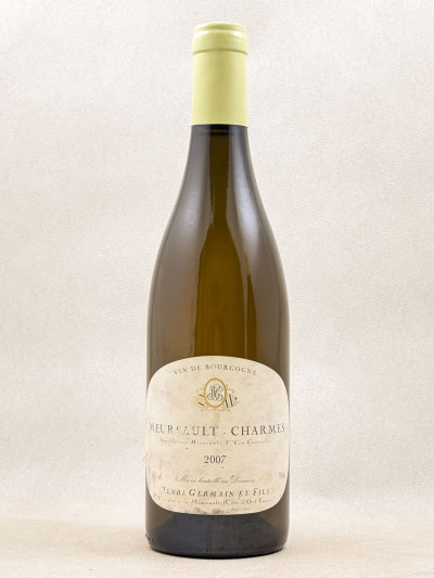Henri Germain - Meursault 1er cru "Charmes" 2007