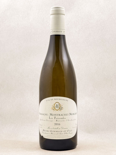 Henri Germain - Chassagne Montrachet 1er cru "Morgeot - Les Fairendes" 2016
