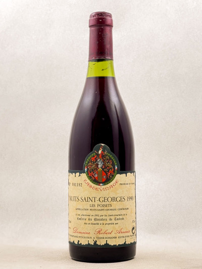 Robert Arnoux - Nuits Saint Georges 1er cru "Les Poisets" 1990