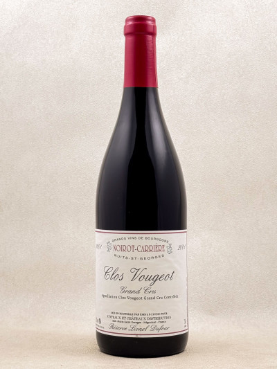 Noirot Carrière - Clos Vougeot 2001
