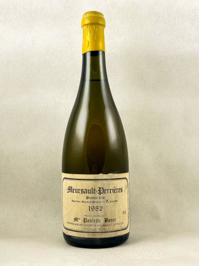 Paulette Boyer - Meursault 1er cru "Perrières" 1982