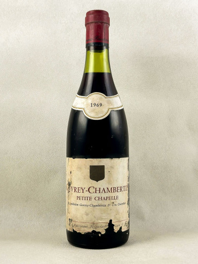 Fauconnet - Gevrey Chambertin 1er cru "Petite Chapelle" 1969