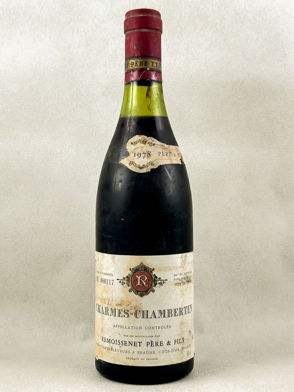 Remoissenet - Charmes Chambertin 1978