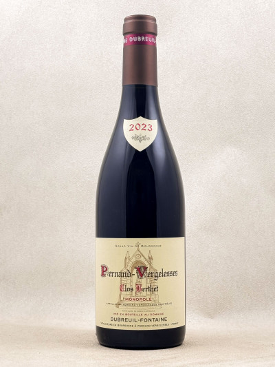 Dubreuil-Fontaine - Pernand Vergelesses "Clos Berthet" 2023