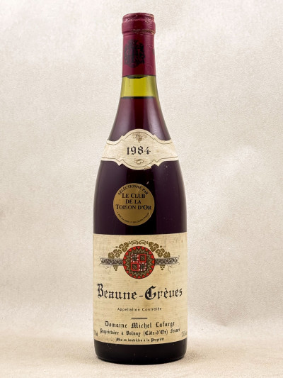 Michel Lafarge - Beaune 1er cru "Grèves" 1984