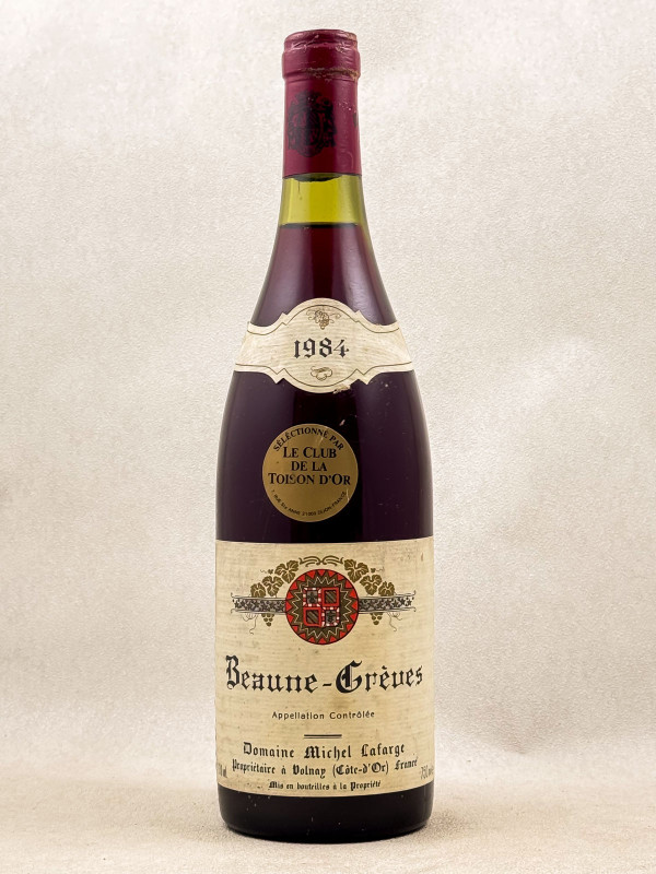Michel Lafarge - Beaune 1er cru "Grèves" 1984