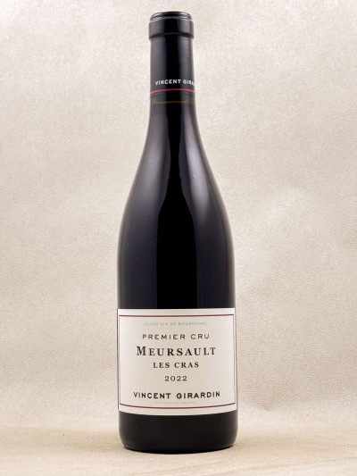 Vincent Girardin - Meursault 1er cru Rouge "Cras" 2022