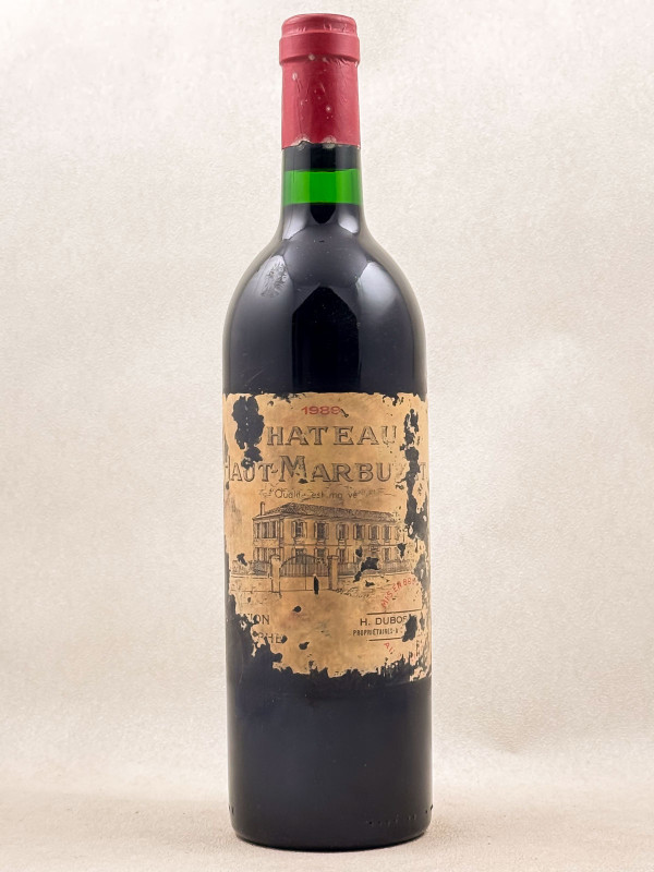 Haut Marbuzet - Saint Estèphe 1989