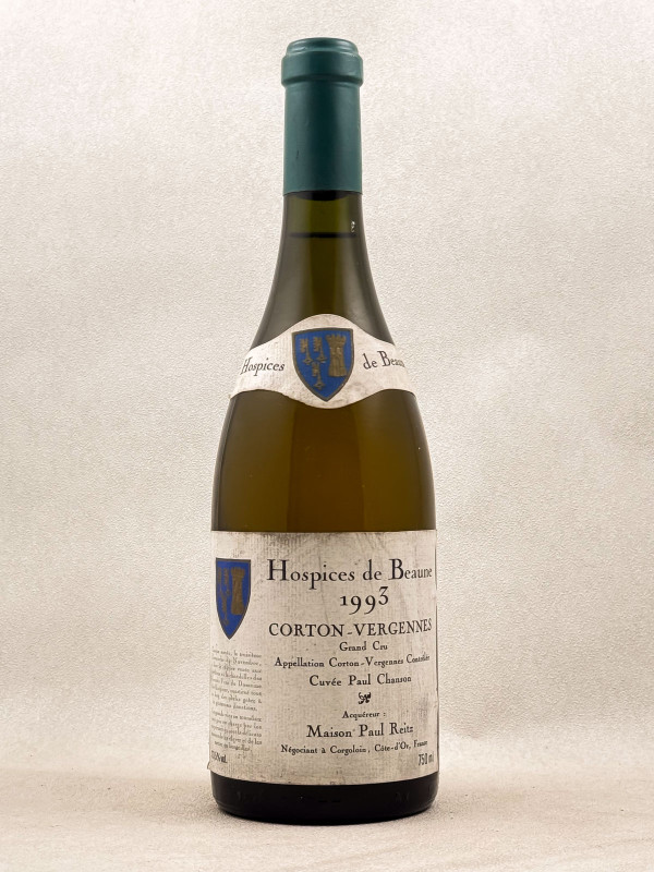 Hospices de Beaune - Corton-Vergennes blanc "Paul Chanson" 1993