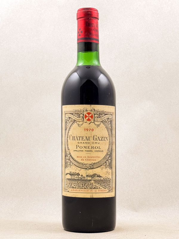 Gazin - Pomerol 1970