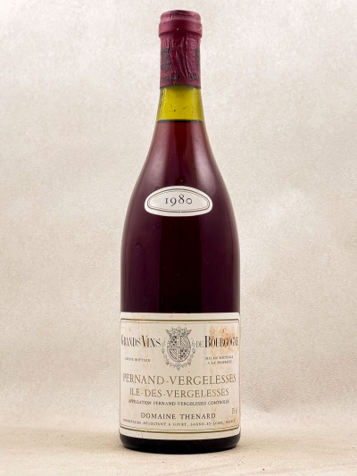 Domaine Thénard - Pernand Vergelesses 1er cru "Iles des Vergelesses" 1980