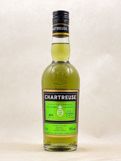 Pères Chartreux - Chartreuse Verte "Voiron" Debut années 90 37.5cl