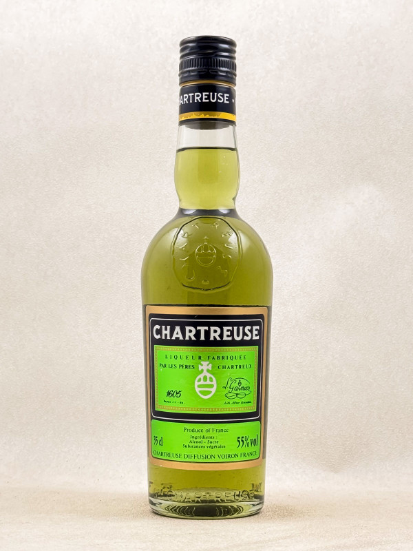 Pères Chartreux - Chartreuse Verte "Voiron" Debut années 90 37.5cl