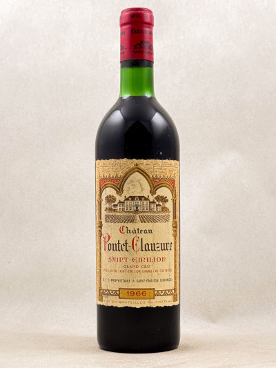 Pontet Clauzure - Saint Emilion 1966