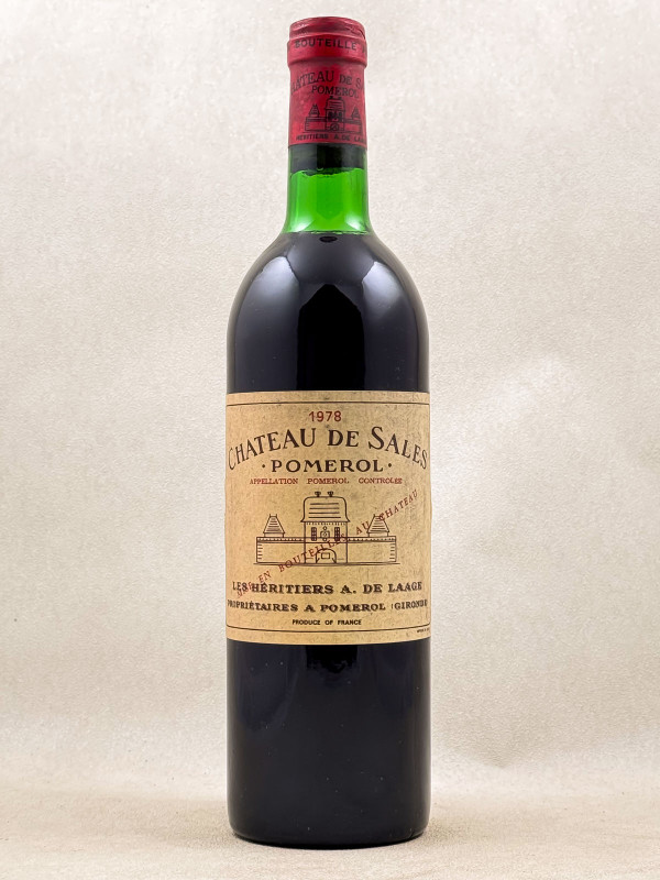 Sales - Pomerol 1978