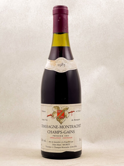 Jean-Marc Morey - Chassagne Montrachet 1er cru "Champ Gain" 1985