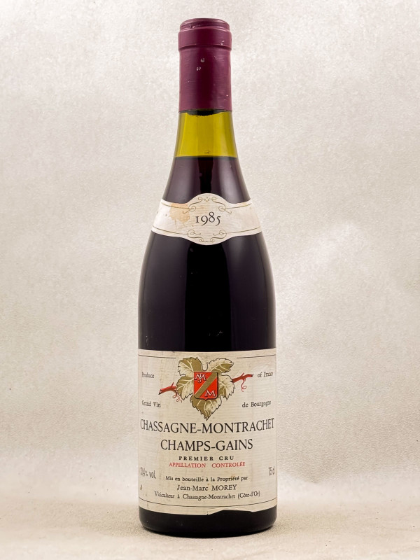 Jean-Marc Morey - Chassagne Montrachet 1er cru "Champ Gain" 1985