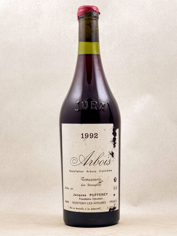 Jacques Puffeney - Arbois Trousseau "Les Bérangères" 1992