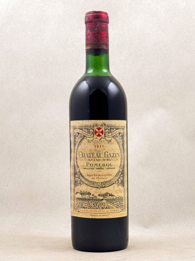 Gazin - Pomerol 1971