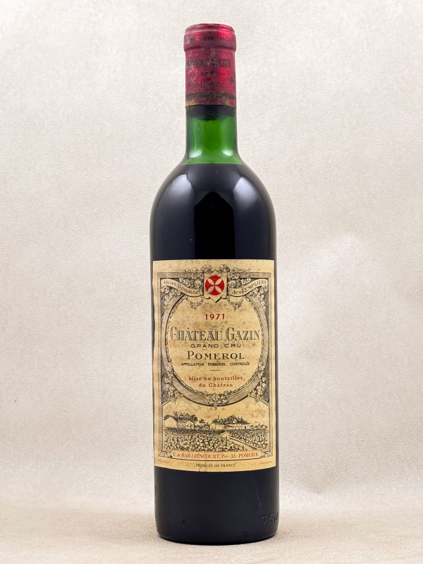 Gazin - Pomerol 1971