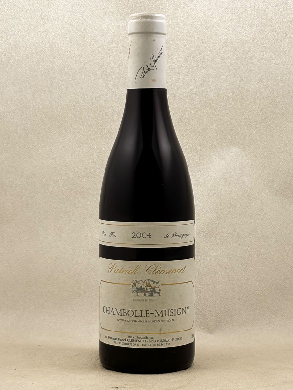 Patrick Clémencet - Chambolle Musigny 2004