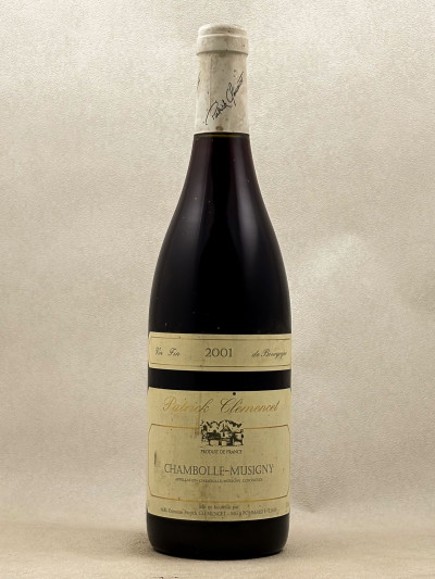 Patrick Clémencet - Chambolle Musigny 2001