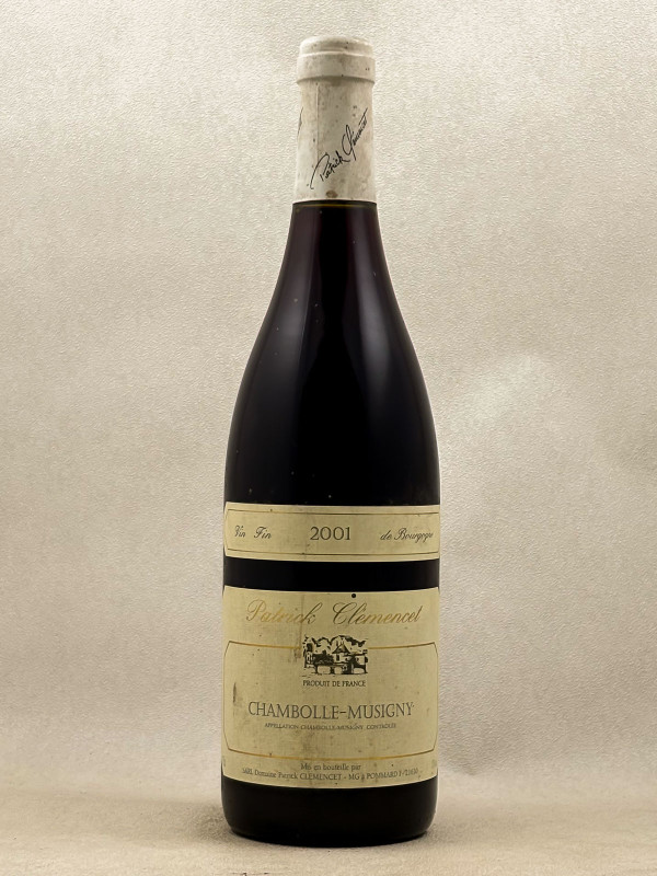 Patrick Clémencet - Chambolle Musigny 2001