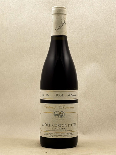 Patrick Clémencet - Aloxe Corton 1er cru "La Coutière" 2004