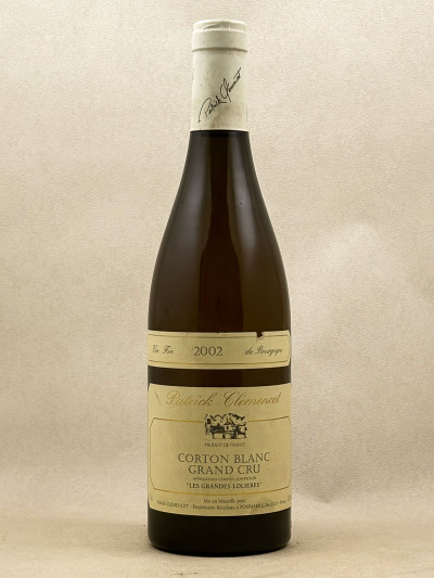 Patrick Clémencet - Corton BLanc "Les Grandes Lolières" 2002