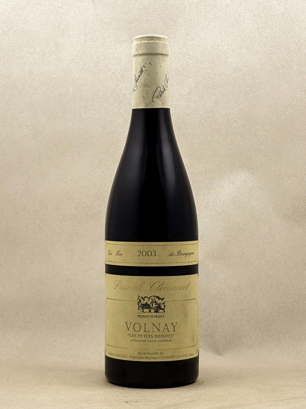 Patrick Clémencet - Volnay 2003