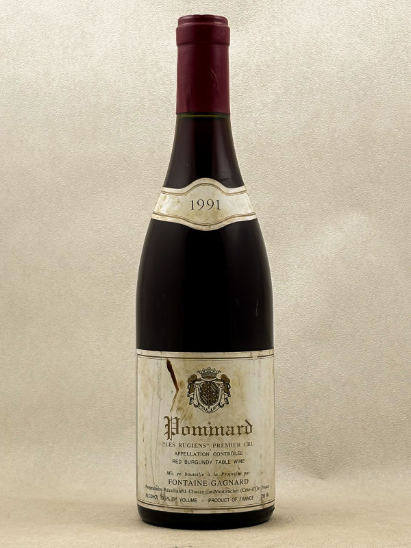Fontaine-Gagnard - Pommard 1er cru "Les Rugiens" 1991