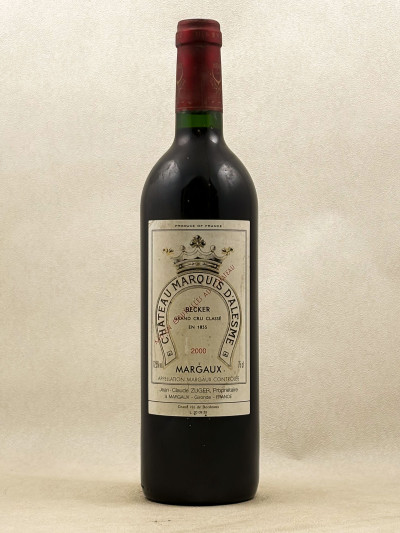 Marquis d'Alesme - Margaux 2000