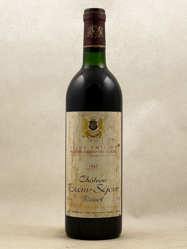 Beau-Séjour Bécot - Saint Emilion 1985