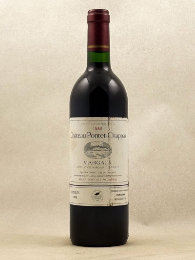 Pontet-Chappaz - Margaux 1989