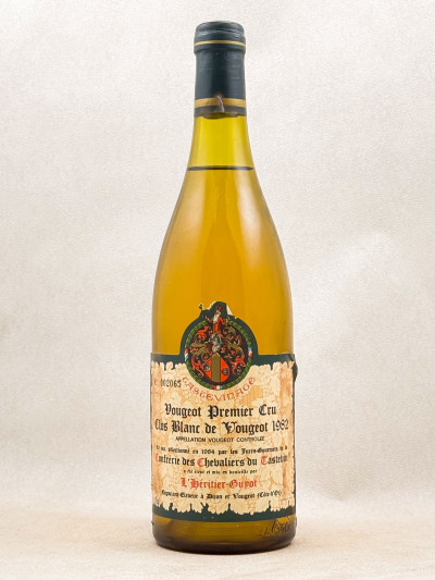 L'Héritier-Guyot - Vougeot 1er cru "Clos Blanc de Vougeot" 1982