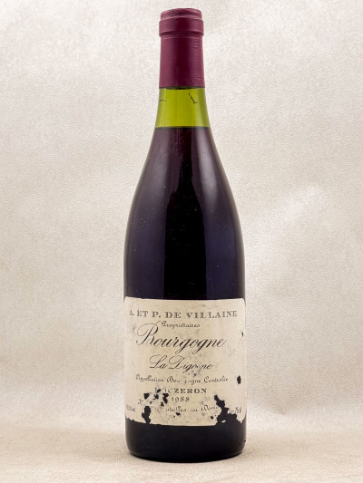 De Villaine - Bourgogne Côte Chalonnaise "La Digoine" 1988