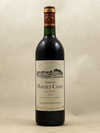 Pontet Canet - Pauillac 1989