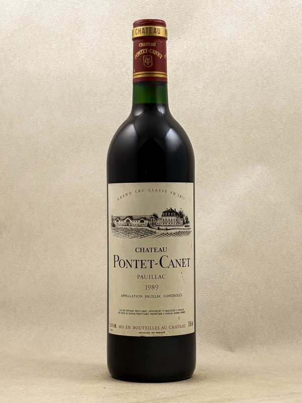 Pontet Canet - Pauillac 1989