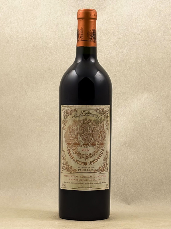 Baron Pichon Longueville - Pauillac 2002