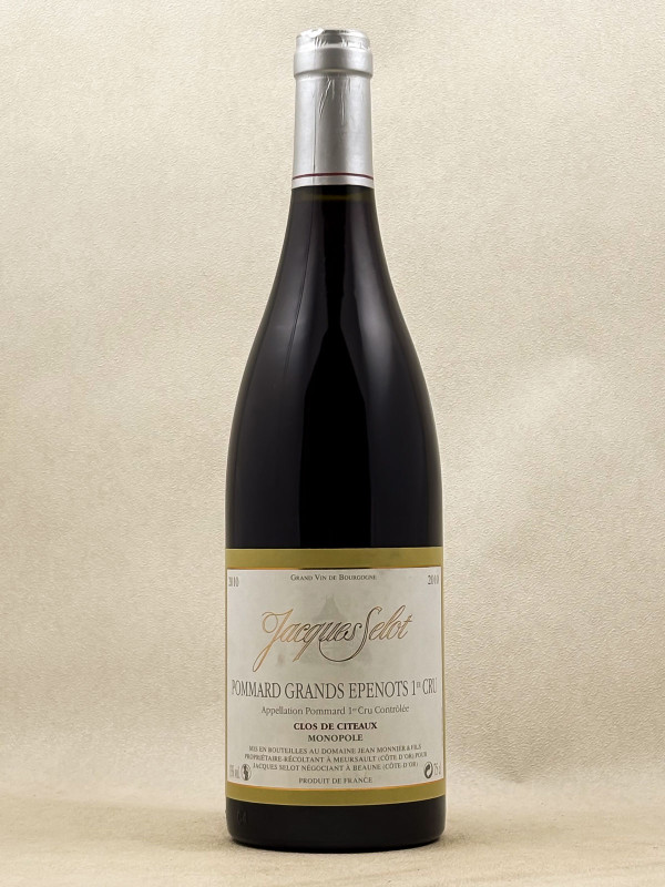 Jacques Selot - Pommard 1er cru "Grands Epenots - Clos de Citeaux" 2010